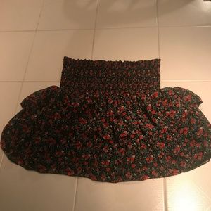 Women's floral skirt